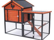 TIAKI Hühnerstall Premium - L 166 x B 88 x H 131,4 cm (2 Pakete*)