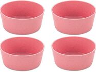 KOZIOL Kinderschale CONNECT BOWL, Kunststoff, (Set, 4-tlg), 100% recycelbar,100% made in Germany CO² neutral produziert, 400 ml