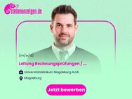 Leitung (m/w/d) Rechnungsprüfungen / MD-Management – Geschäftsbereich Unternehmenscontrolling und Digitalisierung - Magdeburg