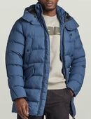 Herren Männer Jacke von G-Star Parka Jacke Mantel blau Größe M (48) / NEU in 45768