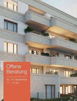 Gut geschnittene 3-Zimmerwohnung im Neubau mit einladendem Westbalkon! - Berlin