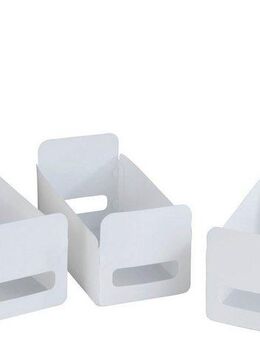 WENKO Organizer Universal (Set, 6 St), Aufbewahrungsboxen für Küche und Haushalt, faltbar, Kunststoff