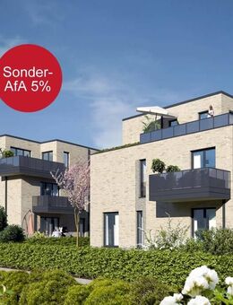 Vorletzte Obergeschosswohnung mit Balkon! WOHNANLAGE individuell und schick - Herbst 2025 fertig. - Warendorf