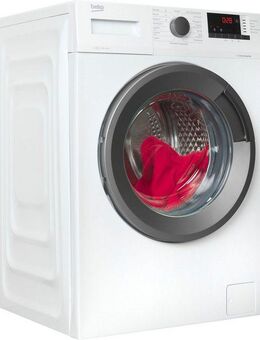 BEKO Waschmaschine WMO822A 7001440096, 8 kg, 1400 U/min, Dank SteamCure beseitigt Dampf Flecken und reduziert Falten