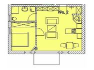 Interessante Perspektive auch für Kapitalanleger! 2-Zimmer-OG-Wohnung (Whg. 2) mit Balkon - sehr gut auch als Ferienwohnung vermietbar. - Burgau