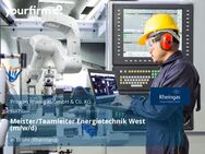Meister/Teamleiter Energietechnik West (m/w/d) - Brühl (Nordrhein-Westfalen)