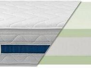 Taschenfederkernmatratze 1000 Pur, 7 Zonen Matratze 90x200 cm, 140x200 cm & weitere Größen, Breckle, 25 cm hoch, Matratze H2/H3/H4, ergonomisch, atmungsaktiv