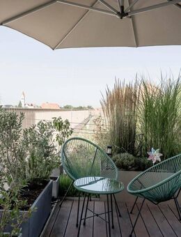 Loft mit privater Dachterrasse und Alpenpanorama - komplett luxuriös möbliert - München