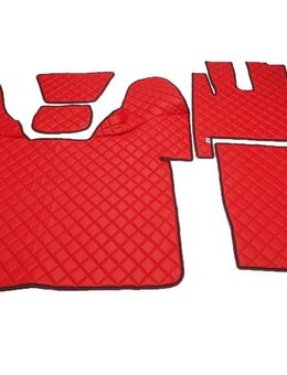 Handmade Gesteppte Fußmatten DAF XF 106 von 2013 bis 2016 Automatikgetriebe Standheizung FARBWAHL Set77421 - Wuppertal