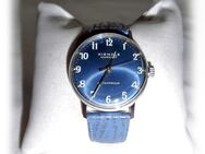 Blaue Armbanduhr von Kienzle - Nürnberg