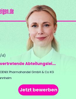 Stellvertretende Abteilungsleitung Debitorenbuchhaltung (m/w/d) - Mannheim