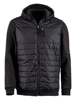 H.I.S Kapuzensweatjacke im vorderen Bereich gesteppt, mit abnehmbarer Kapuze