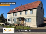 RESERVIERT**12,7% Rendite, hoher Cashflow - Eine Eigentumswohnung mit 2 Einheiten in Vogelbeck** - Einbeck