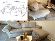 Couch EKTORP 3er-Sofa mit Récamiere von Ikea - Haibach (Regierungsbezirk Unterfranken)