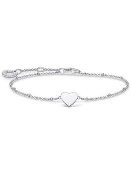 THOMAS SABO Armband Herz mit Kugeln silber, A1991-001-21-L19V
