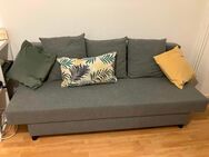 Sofa mit Schlaffunktion, grau - Norderstedt