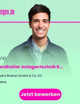 Instandhalter Anlagentechnik R (w/m/d) - Rheine