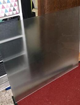 Milchglasplatte – 70 x 80 cm, 8 mm stark – Top Zustand - Hochspeyer