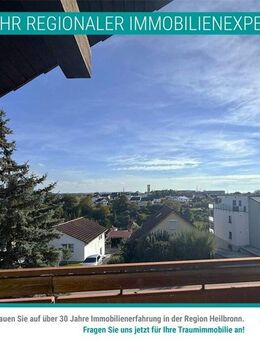 Helle Dachgeschosswohnung mit Ausblick - Bad Friedrichshall