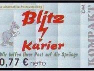 Blitz-Kurier: MiNr. 10 B, 02.05.2006, "2. Ausgabe", Wert zu 0,77 EUR netto, glänzendes Papier, postfrisch - Brandenburg (Havel)