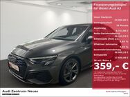 Audi A3, Limousine S line 35 TFSI, Jahr 2021 - Neuss