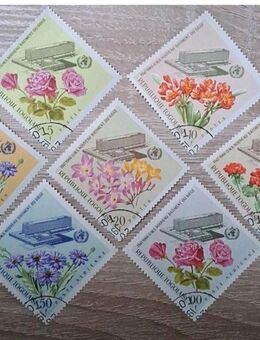 Briefmarken Togo 1966 Blumen Satz komplett gestempelt - Görlitz
