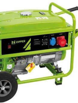ZIPPER Stromerzeuger, 8,5 in kW, für Baustellen, Gartenbereich sowie Freizeit und Campingaktivitäten