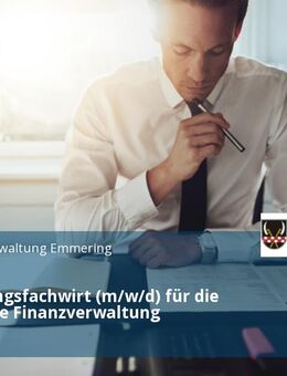 Verwaltungsfachwirt (m/w/d) für die allgemeine Finanzverwaltung - Emmering (Landkreis Fürstenfeldbruck)