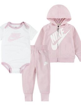 Nike Sportswear Neugeborenen-Geschenkset NKN SUSTAINABLE 3PC FZ SET (Set, 3-tlg) für Babys