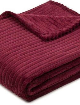 Wohndecke Feincord Kuscheldecke, Gözze, flauschig weich und wohlig warm