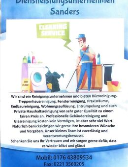 Gebäudereinigung, Unterhaltsreinigung - Köln