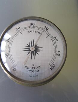 Vintage Hygrometer Nautik, aus Messing - Horgen