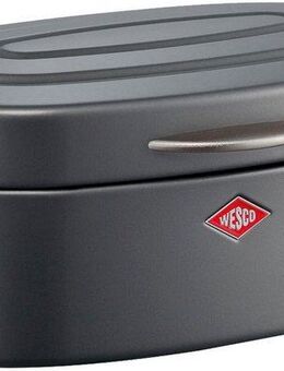 WESCO Brotkasten Single Elly, Stahlblech, (1-tlg), dicht schließender Deckel / Lüftungslöcher / Griff