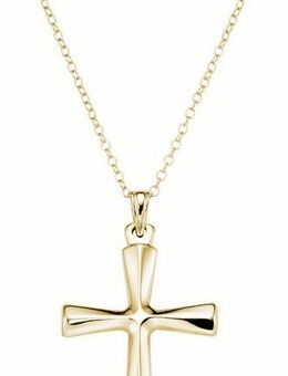 Firetti Kette mit Anhänger Schmuck Geschenk Silber 925 Halsschmuck Halskette Silberkette Kreuz