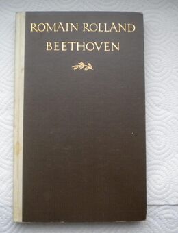Ludwig Van Beethoven,Romain Rolland,Rotapfel Verlag,1927 - Linnich