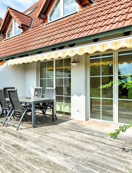 Mit Vollkeller, Sauna, zwei Bädern: Doppelhaushälfte mit Weitblick ins Grüne - Wandlitz