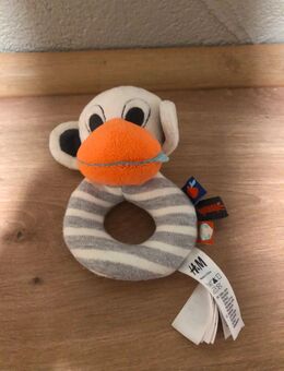 Rassel aus Stoff , Ente von H&M - Wadgassen
