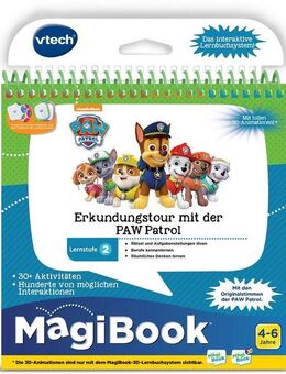 Vtech® Buch MagiBook Lernstufe 2 - Erkundungtour mit der PAW Patrol