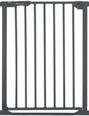 Hauck Türschutzgitter Clear Step Autoclose 2, Dark Grey, auch als Treppenschutzgitter verwendbar in 00000