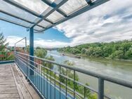 Penthouse Wohnung mit ca. 80 qm Rundumterrasse und Blick auf die Donau - Passau