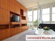 IMMOBERLIN.DE - Sympathische Wohnung mit ruhiger Westterrasse + Pkw-Stellplatz - Berlin