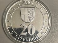 20 Euro Silber Münze Uffenheim 999 silber - Uffenheim