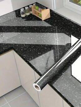 Selbstklebende Küchenfolie – Wasser- und Ölresistent Größenwahl black Set345243 - Ingolstadt