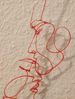 Kuss abstrakt 3D-Druck Valentinstag - Osterode (Harz)