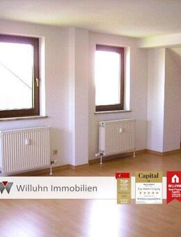 Maisonettewohnung mit Balkon | 4 Zimmer mit Erweiterungsmöglichkeit | Stellplatz - Machern