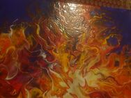 Farbintensive Acryl Gemälde. "Feuer" - Sulz (Neckar)