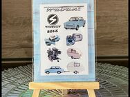 Sticker | Trabant | Aufkleber | Stickerbögen |selbstklebend| NEU - Dresden
