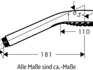 hansgrohe Handbrause Croma Select S, 11cm, wassersparend 9 l/min Weiß/chrom