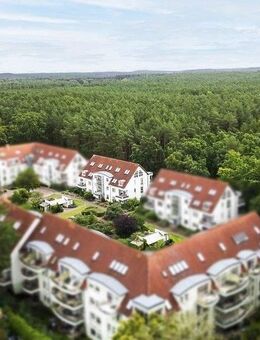 "1-Zimmer-Erdgeschosswohnung mit Balkon, Duschbad und TG-Stellplatz - vermietet" - Seddiner See