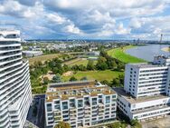 Edle Penthouse-Maisonette-Wohnung mit Panorama-Dachterrasse - Rheinblick/Hafen/Rheinturm/Altstadt - Düsseldorf